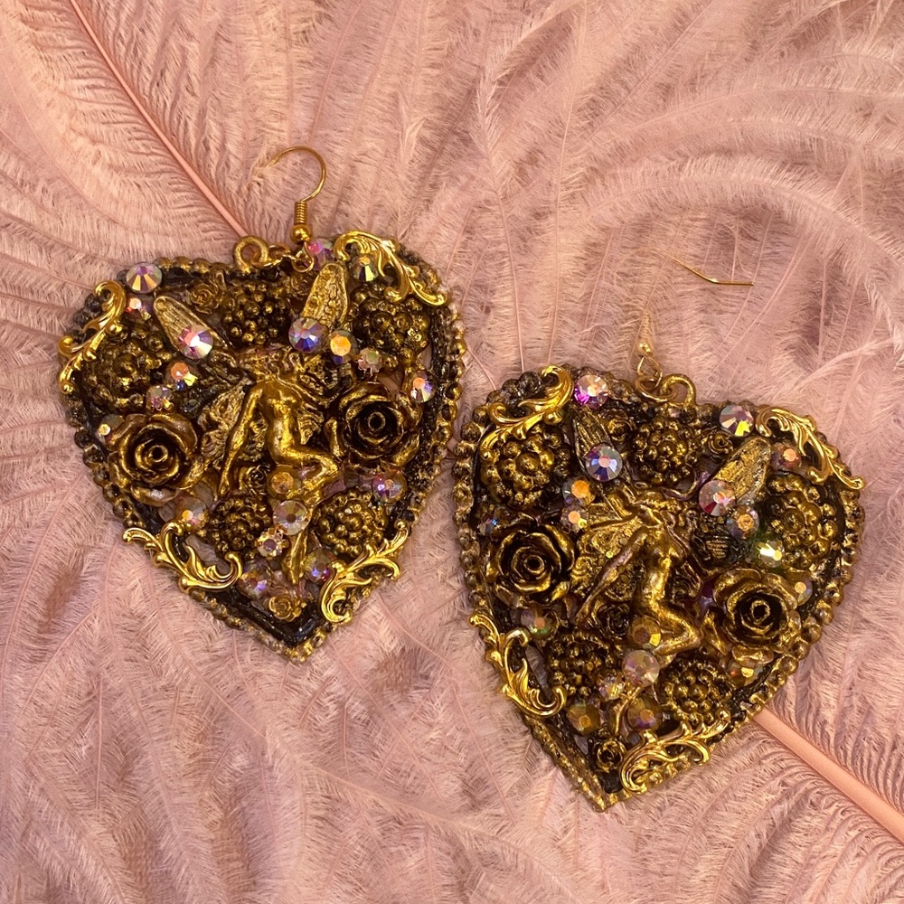 Fairy Heart earrings